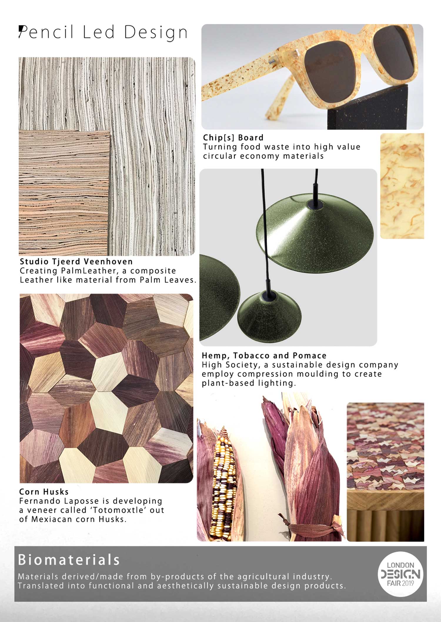 London Design Fair Biomaterials