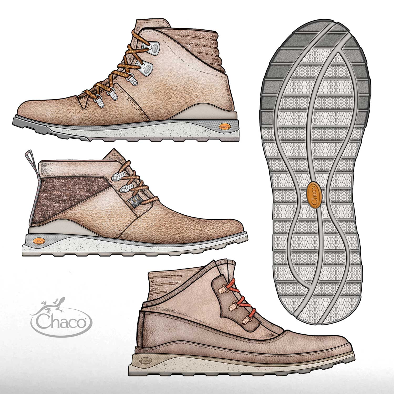 chaco mountain expansion boot